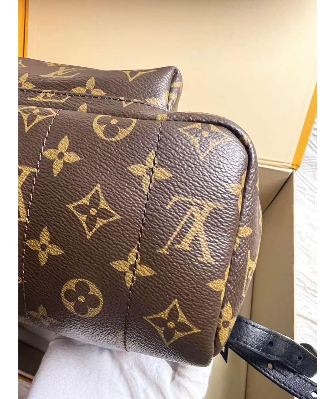 LOUIS VUITTON Коричневый рюкзак, фото 7