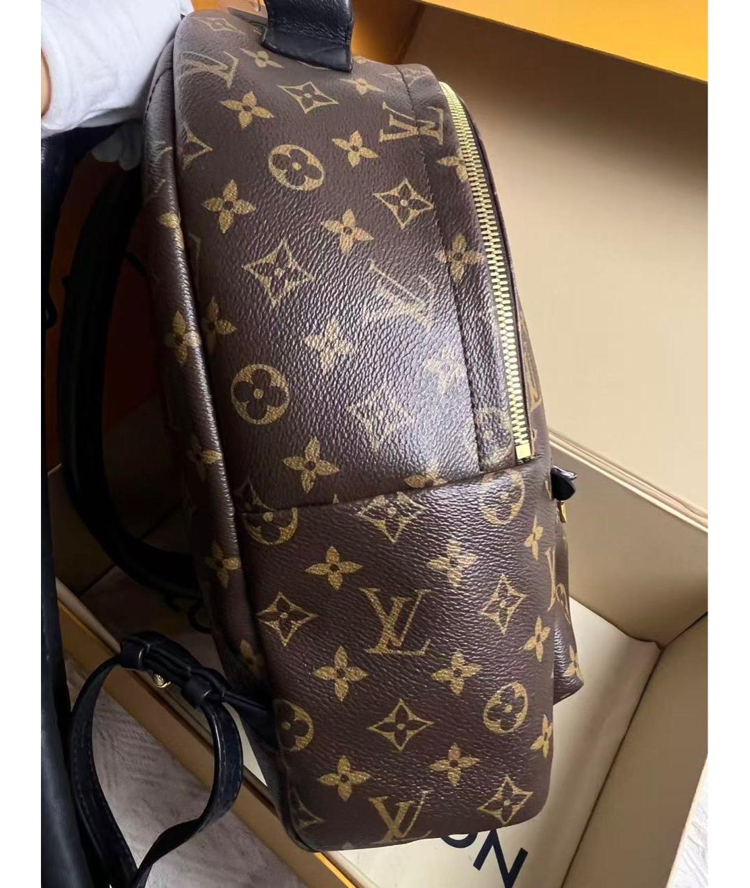 LOUIS VUITTON Коричневый рюкзак, фото 6
