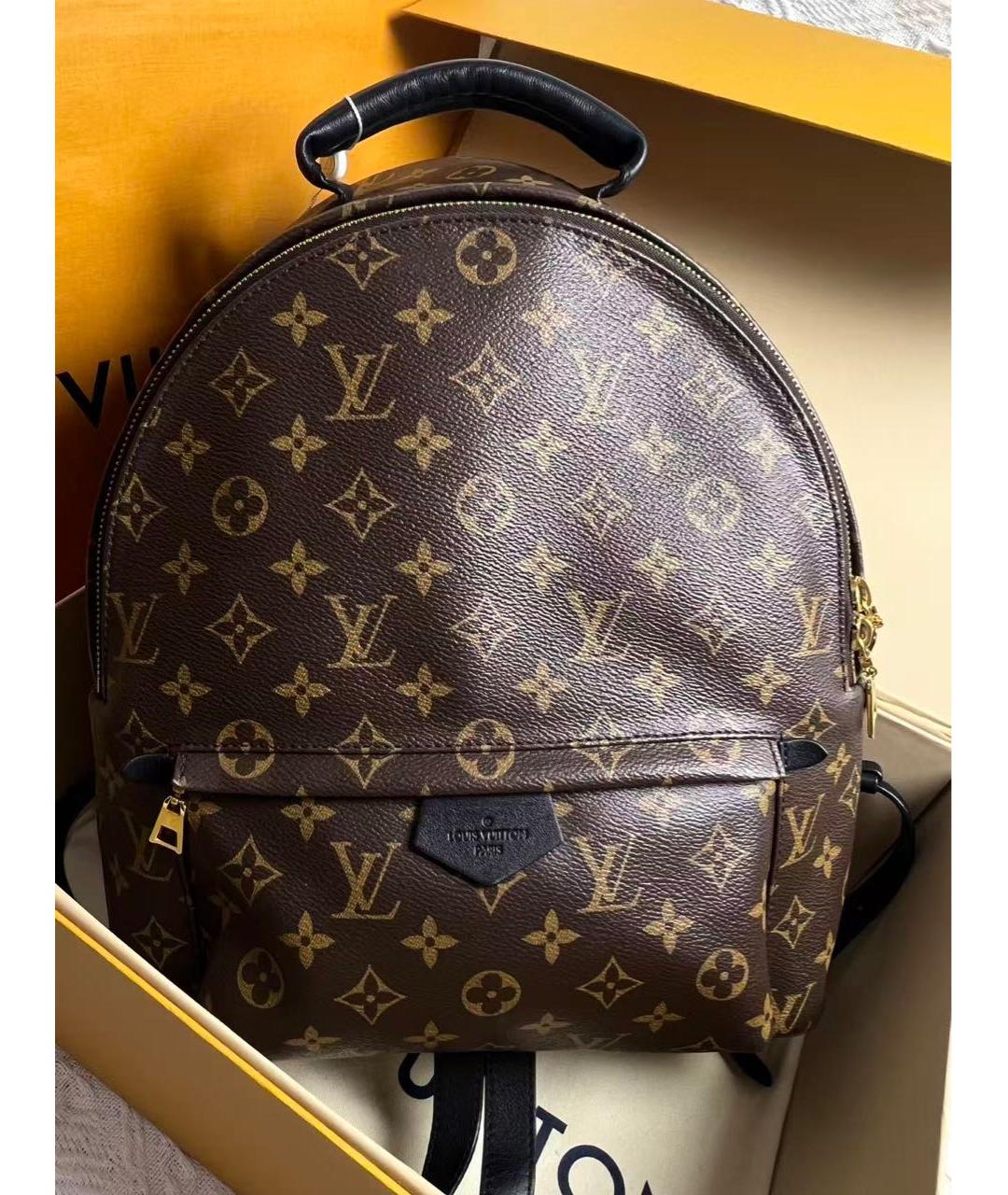 LOUIS VUITTON Коричневый рюкзак, фото 2