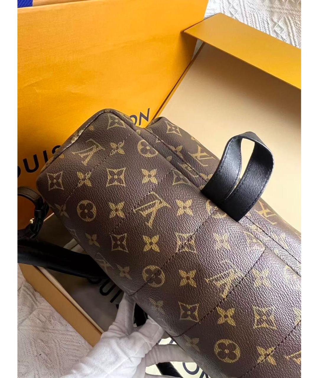 LOUIS VUITTON Коричневый рюкзак, фото 5