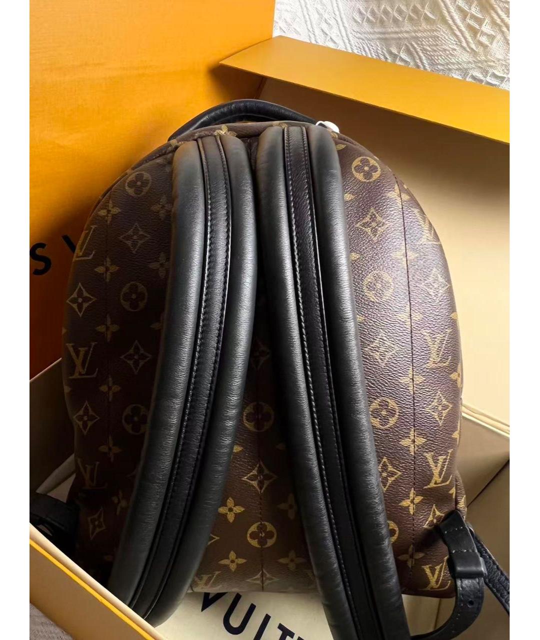 LOUIS VUITTON Коричневый рюкзак, фото 4