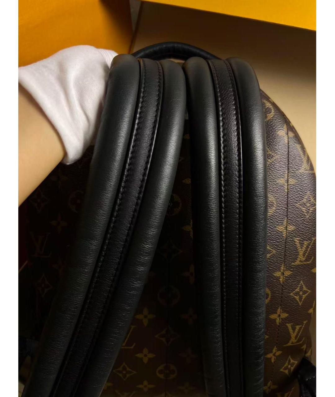 LOUIS VUITTON Коричневый рюкзак, фото 8