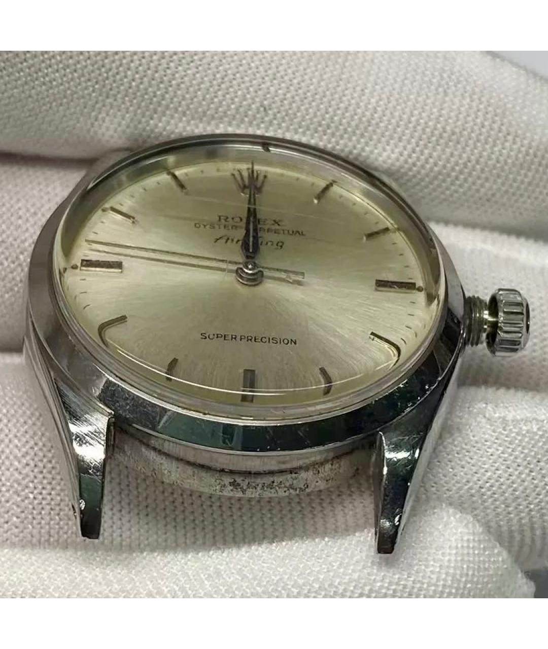 ROLEX Серебряные металлические часы, фото 6