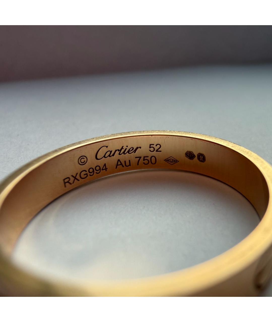 CARTIER Золотое кольцо из розового золота, фото 5