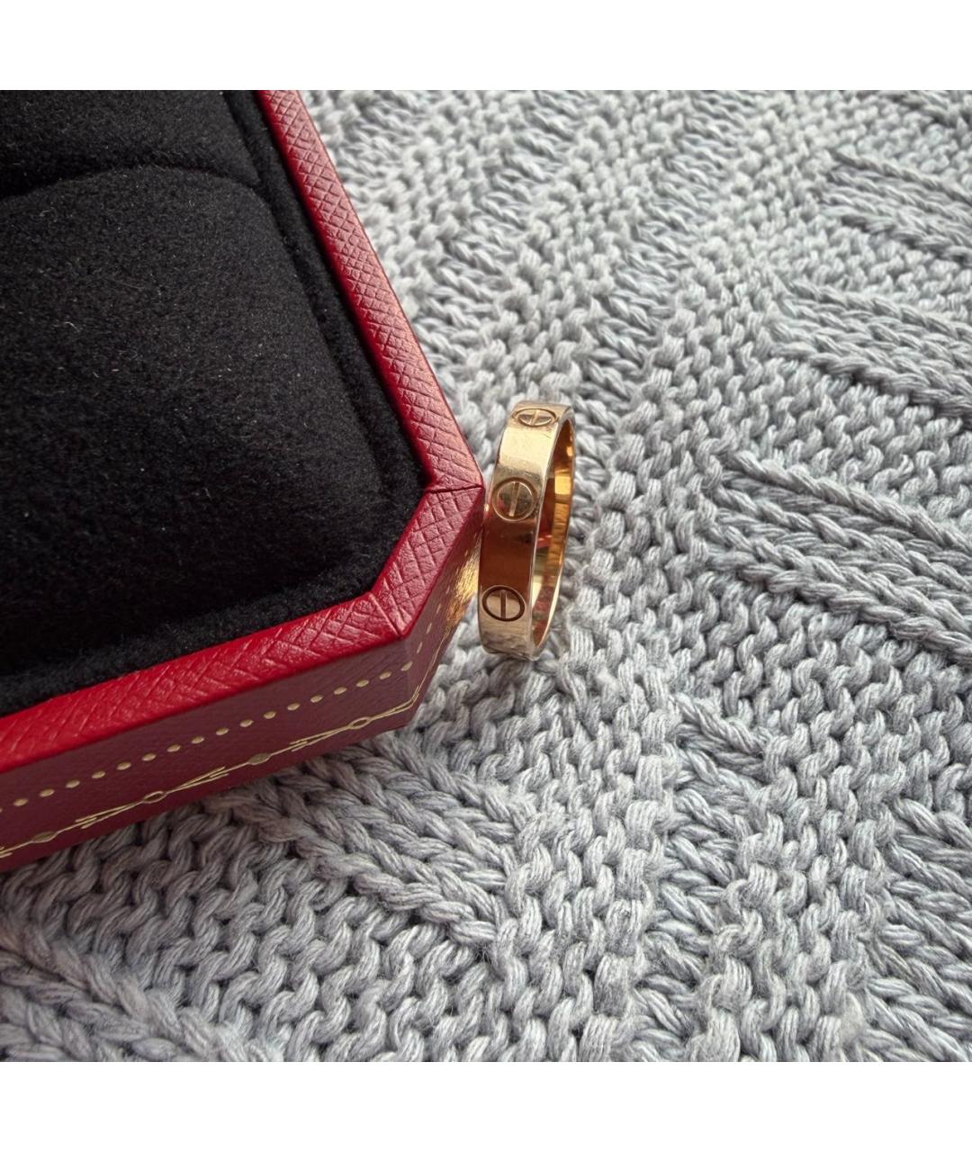 CARTIER Золотое кольцо из розового золота, фото 8