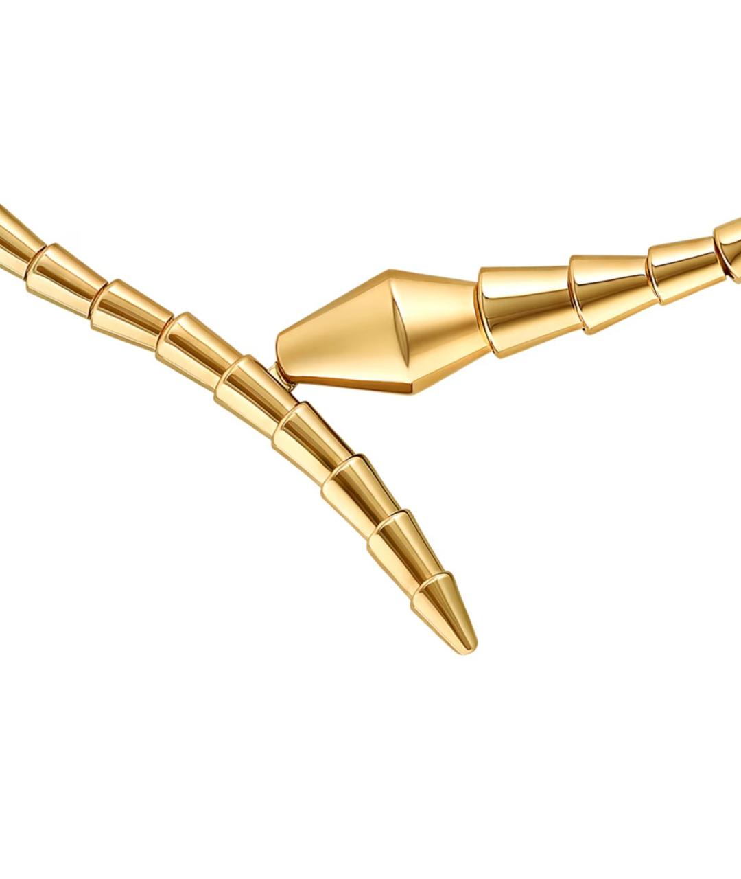 BVLGARI Золотое колье из желтого золота, фото 2