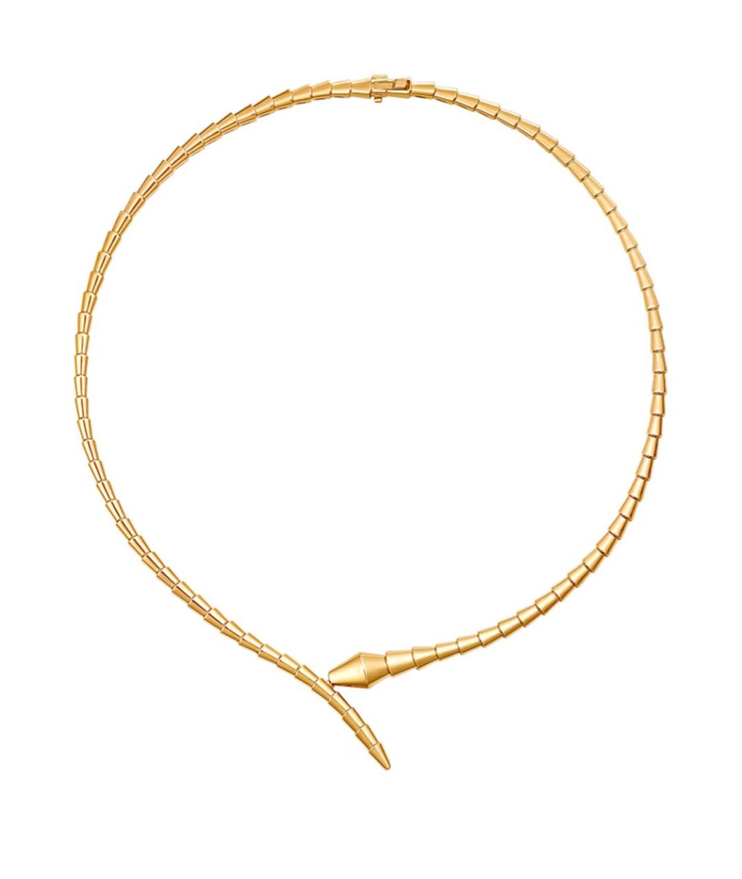 BVLGARI Золотое колье из желтого золота, фото 1