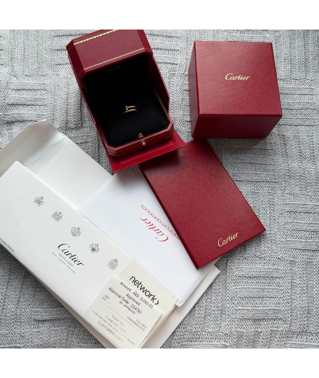 CARTIER Золотое кольцо из желтого золота, фото 2