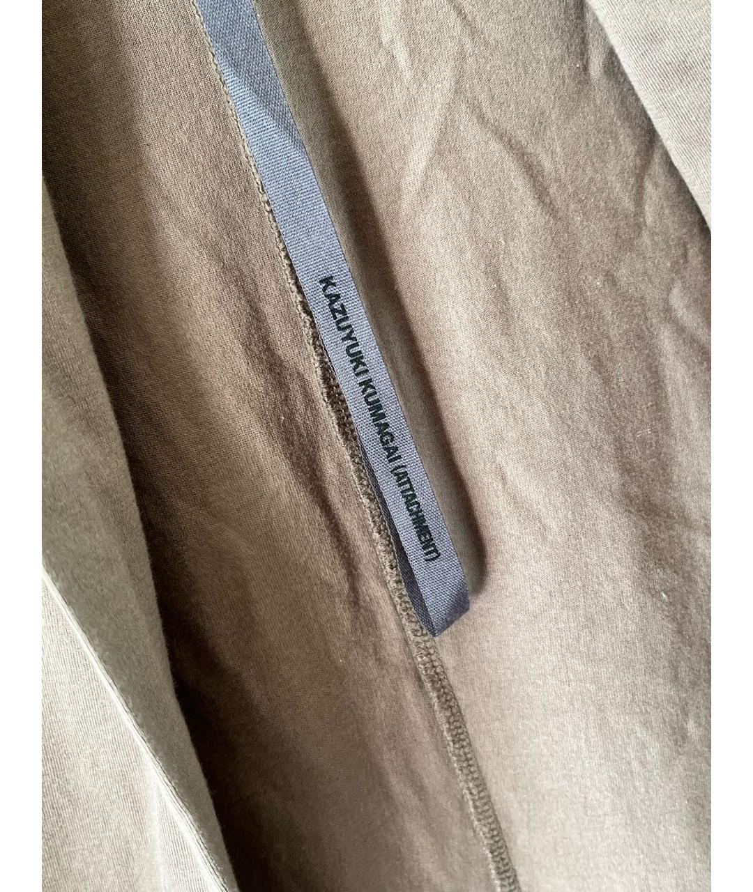 ATTACHMENT Бежевый хлопковый тренч / плащ, фото 5