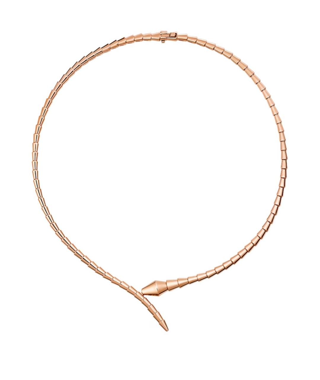 BVLGARI Золотое колье из розового золота, фото 1