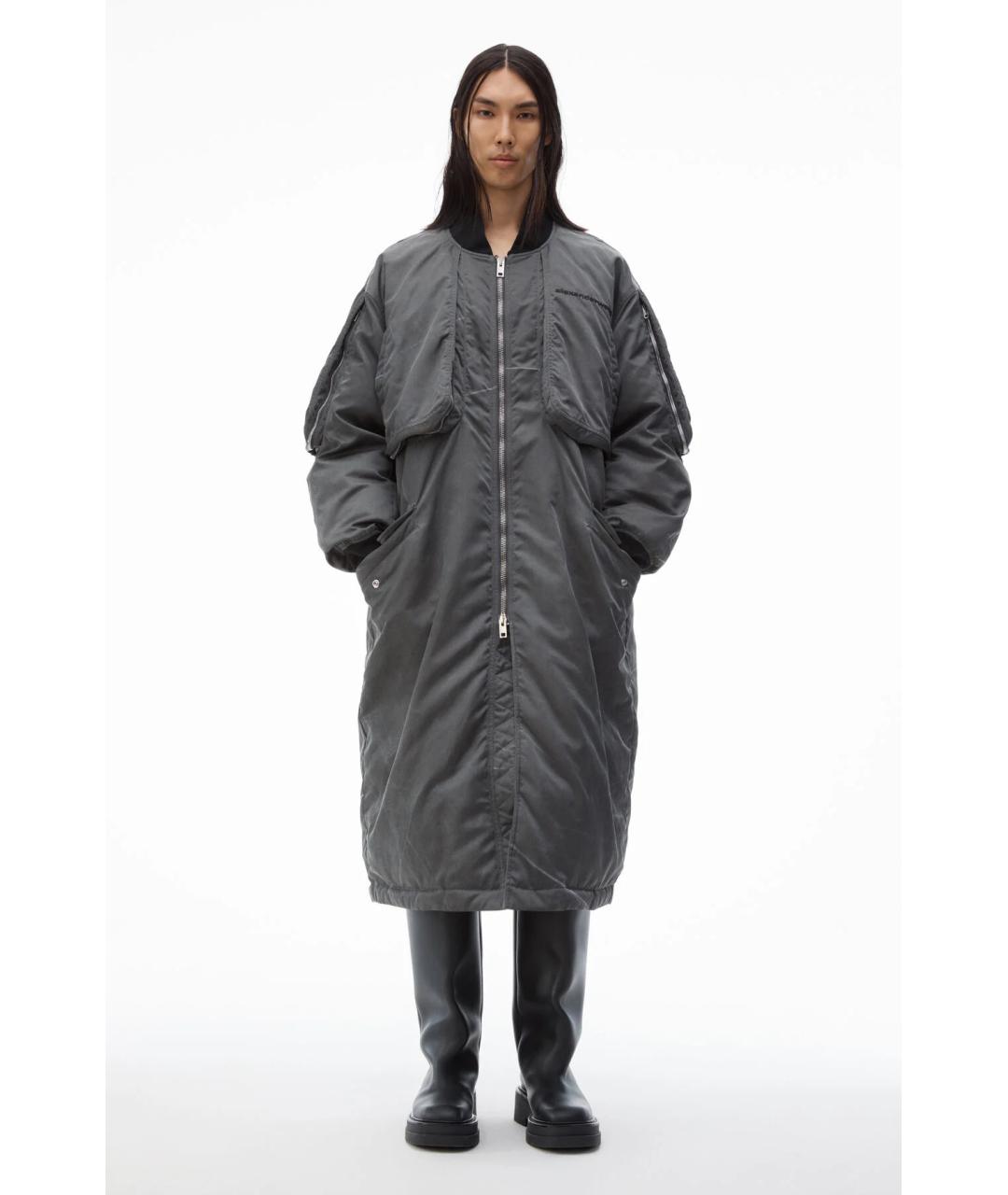 ALEXANDER WANG Серая парка, фото 2