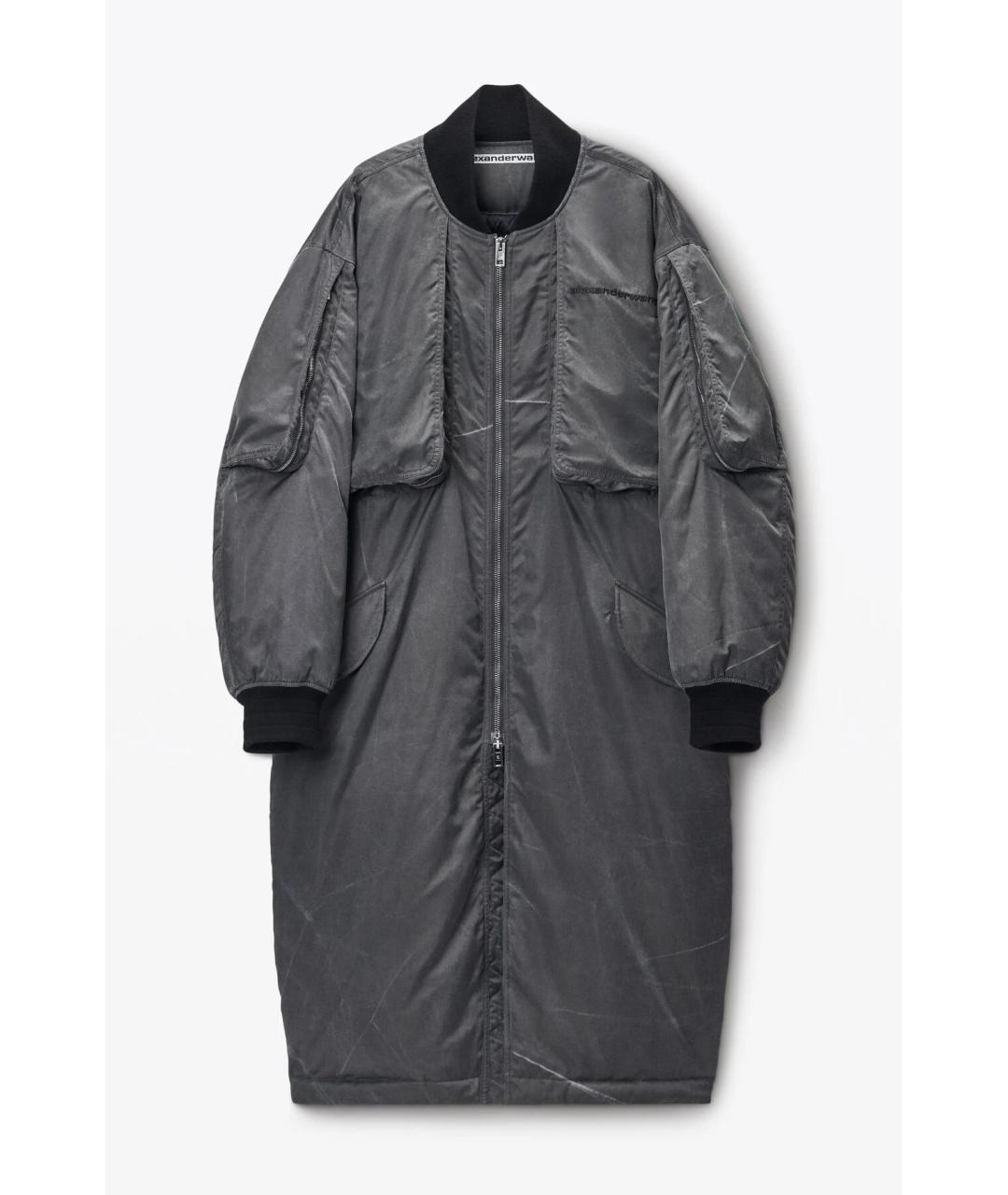 ALEXANDER WANG Серая парка, фото 1