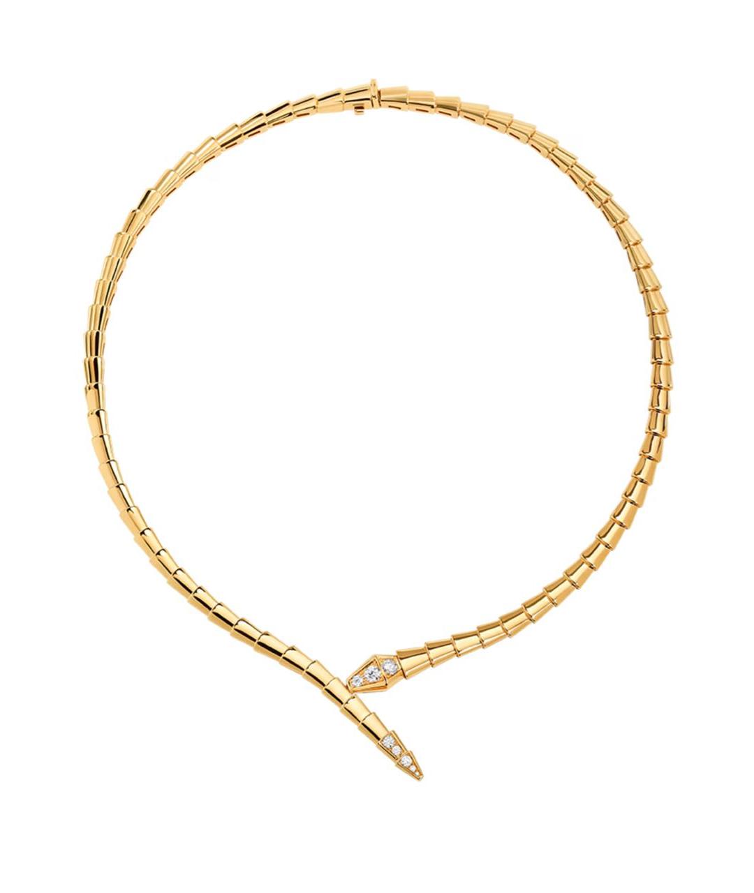 BVLGARI Золотое колье из желтого золота, фото 1
