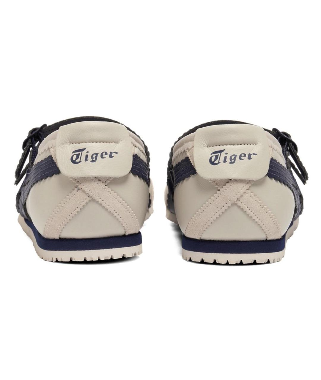 ONITSUKA TIGER Бежевые кожаные балетки, фото 5