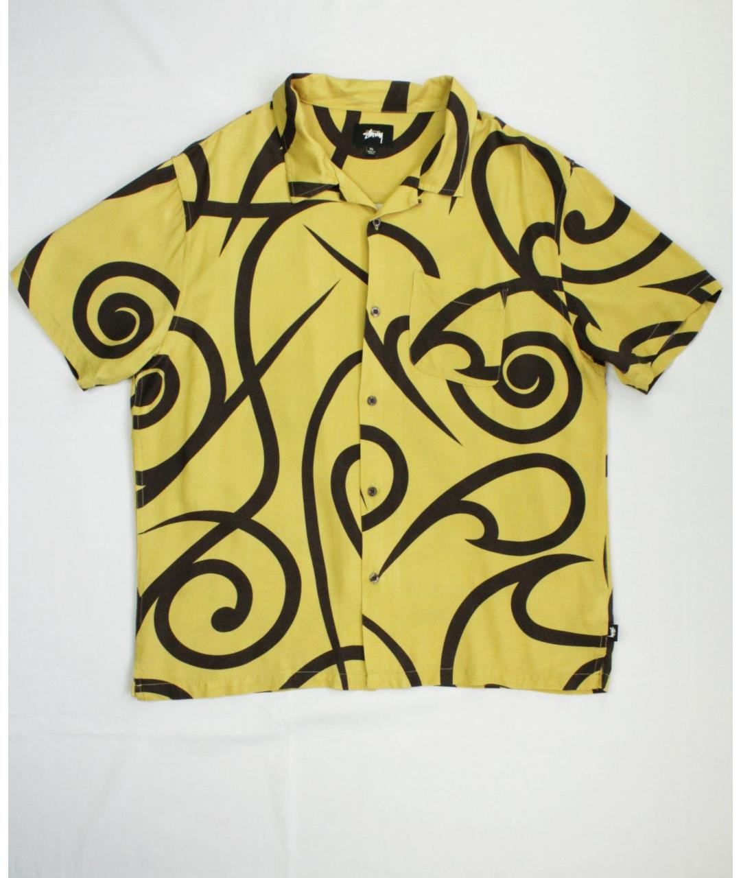 STUSSY Горчичная кэжуал рубашка, фото 9