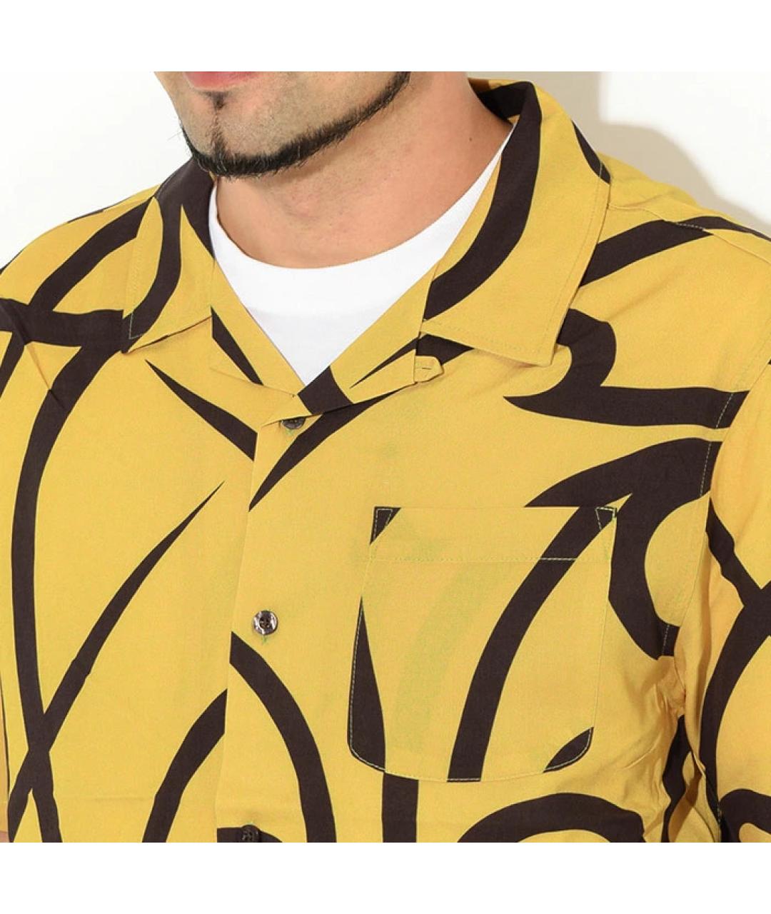 STUSSY Горчичная кэжуал рубашка, фото 8