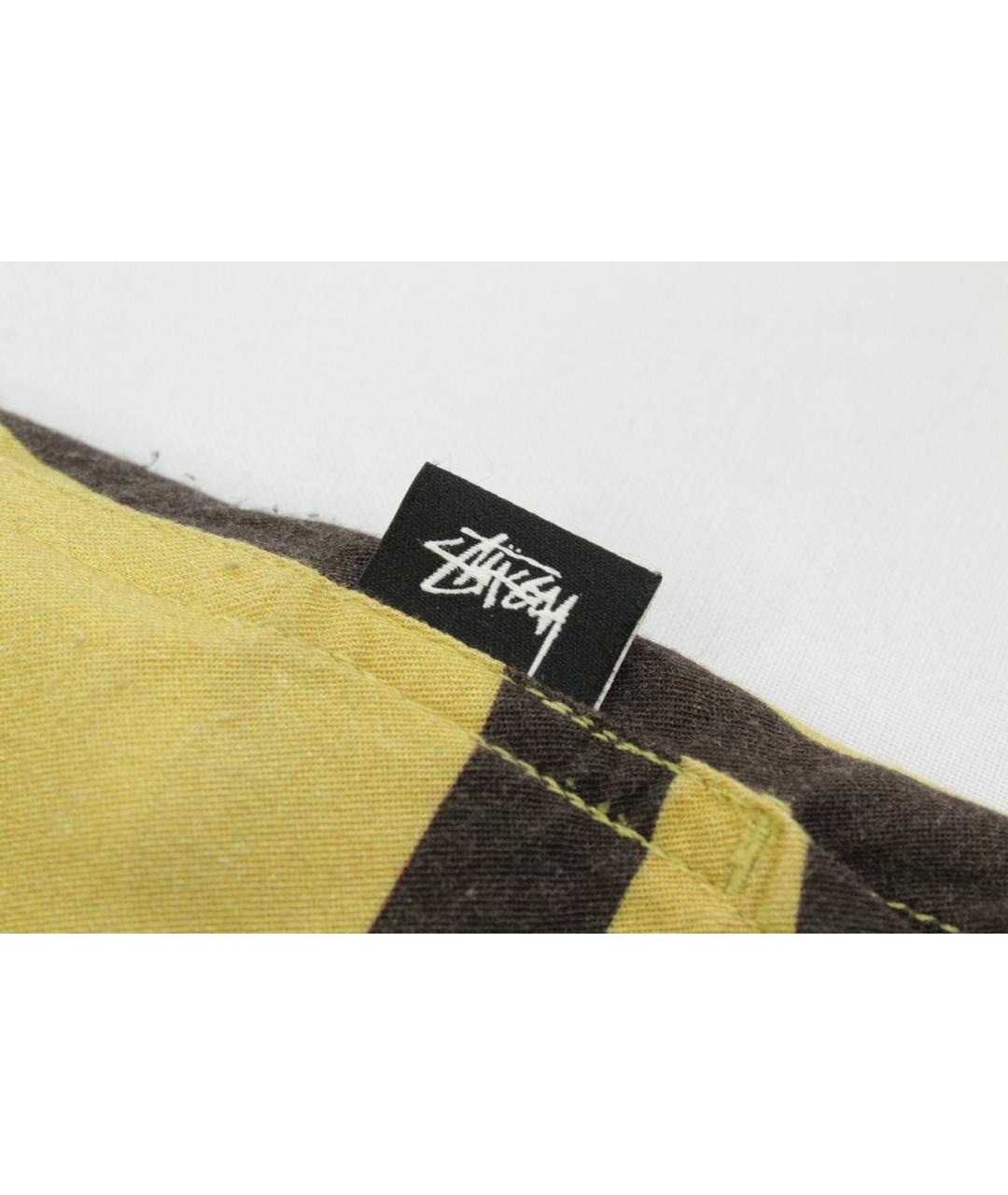STUSSY Горчичная кэжуал рубашка, фото 7