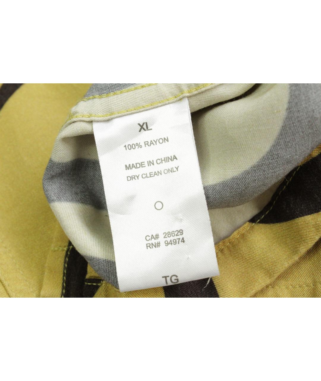 STUSSY Горчичная кэжуал рубашка, фото 6