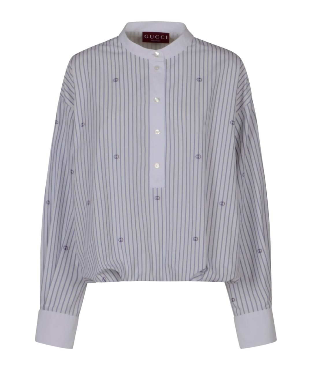 GUCCI Хлопковая рубашка, фото 1