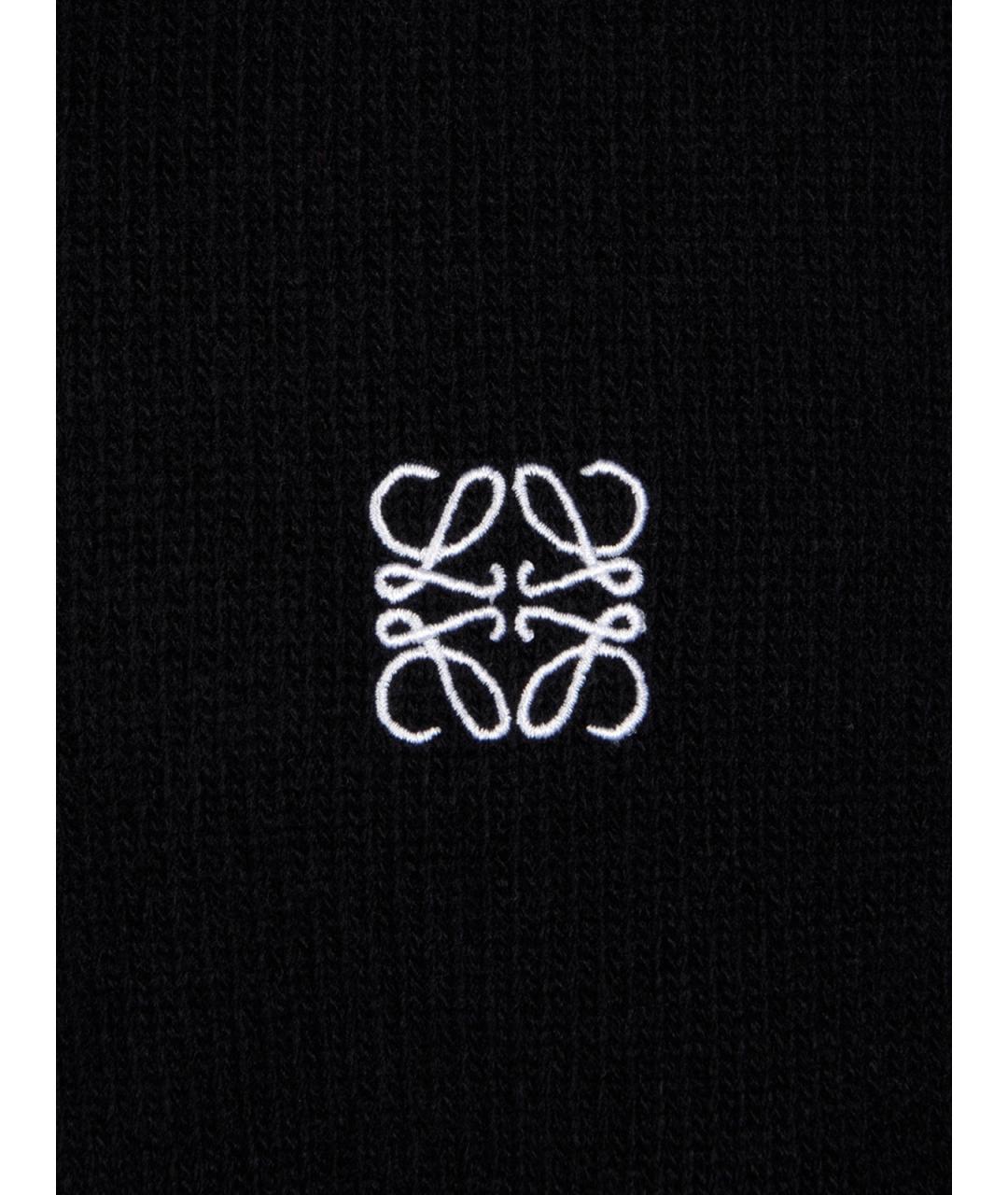 LOEWE Черный джемпер / свитер, фото 3