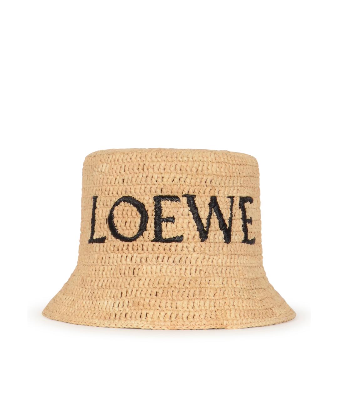 LOEWE Бежевая панама, фото 1