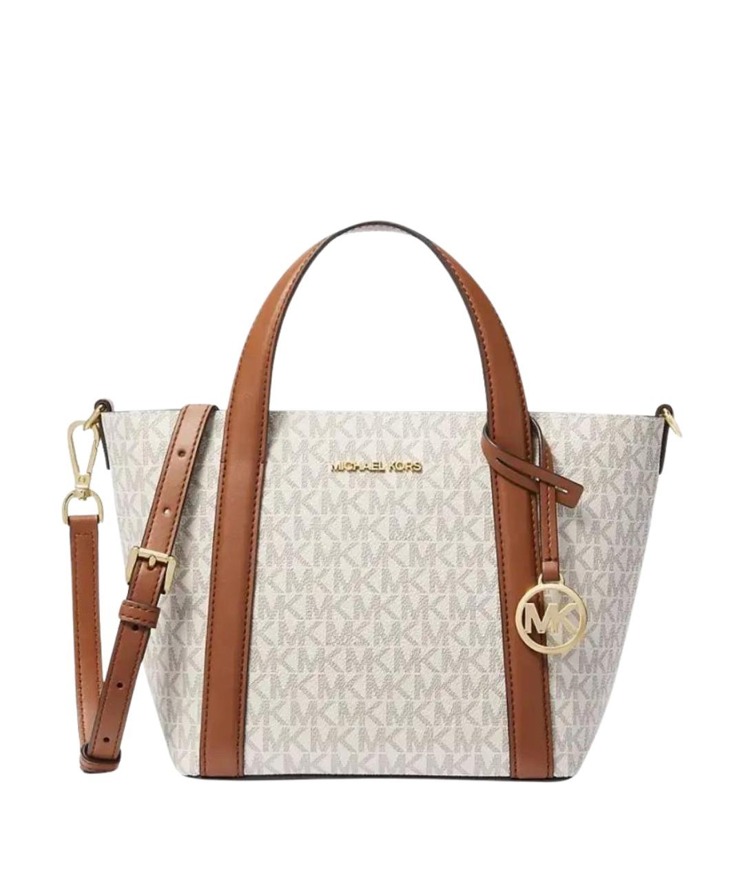 MICHAEL KORS Бежевая сумка с короткими ручками, фото 1