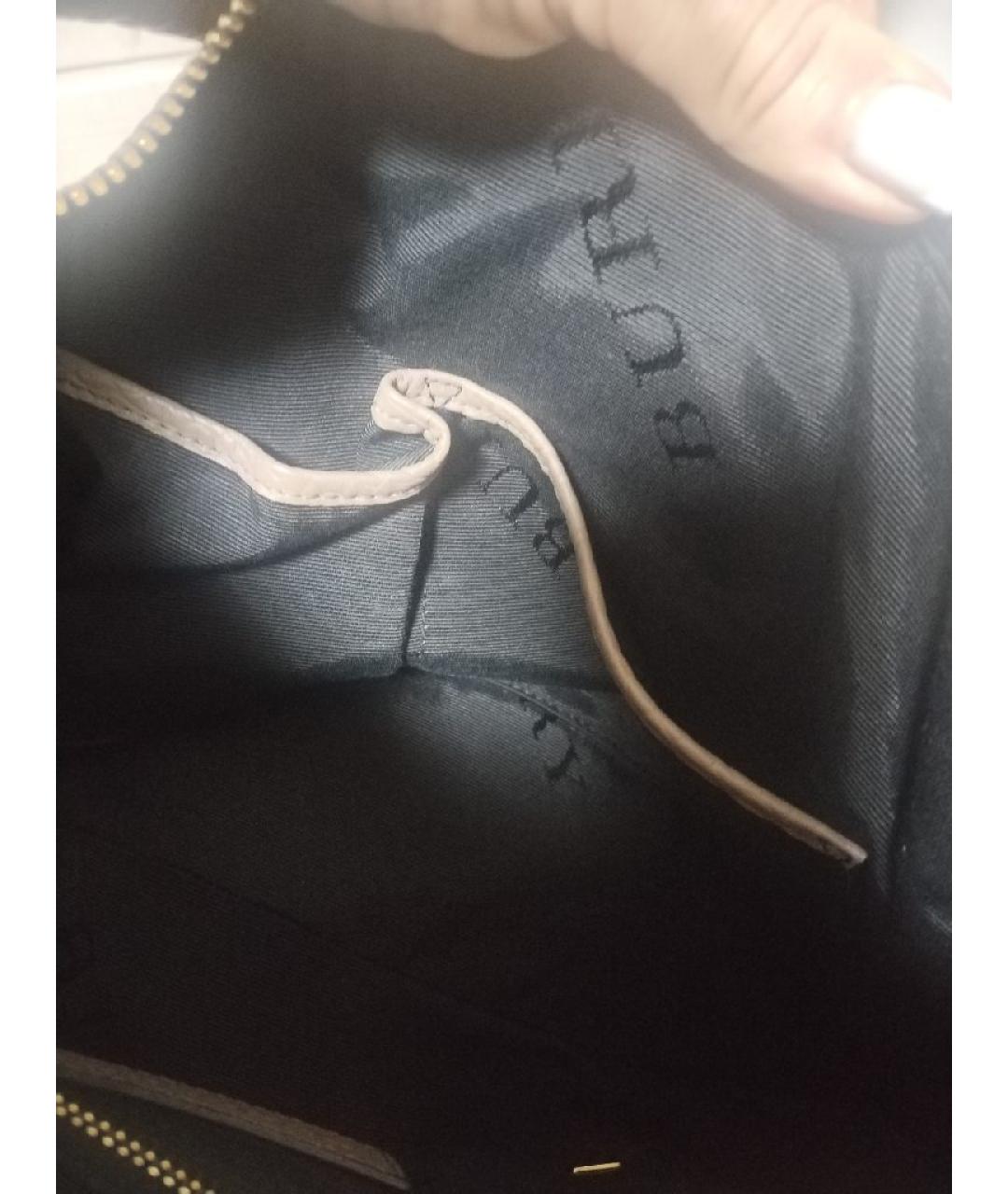 BURBERRY Кожаная сумка через плечо, фото 7