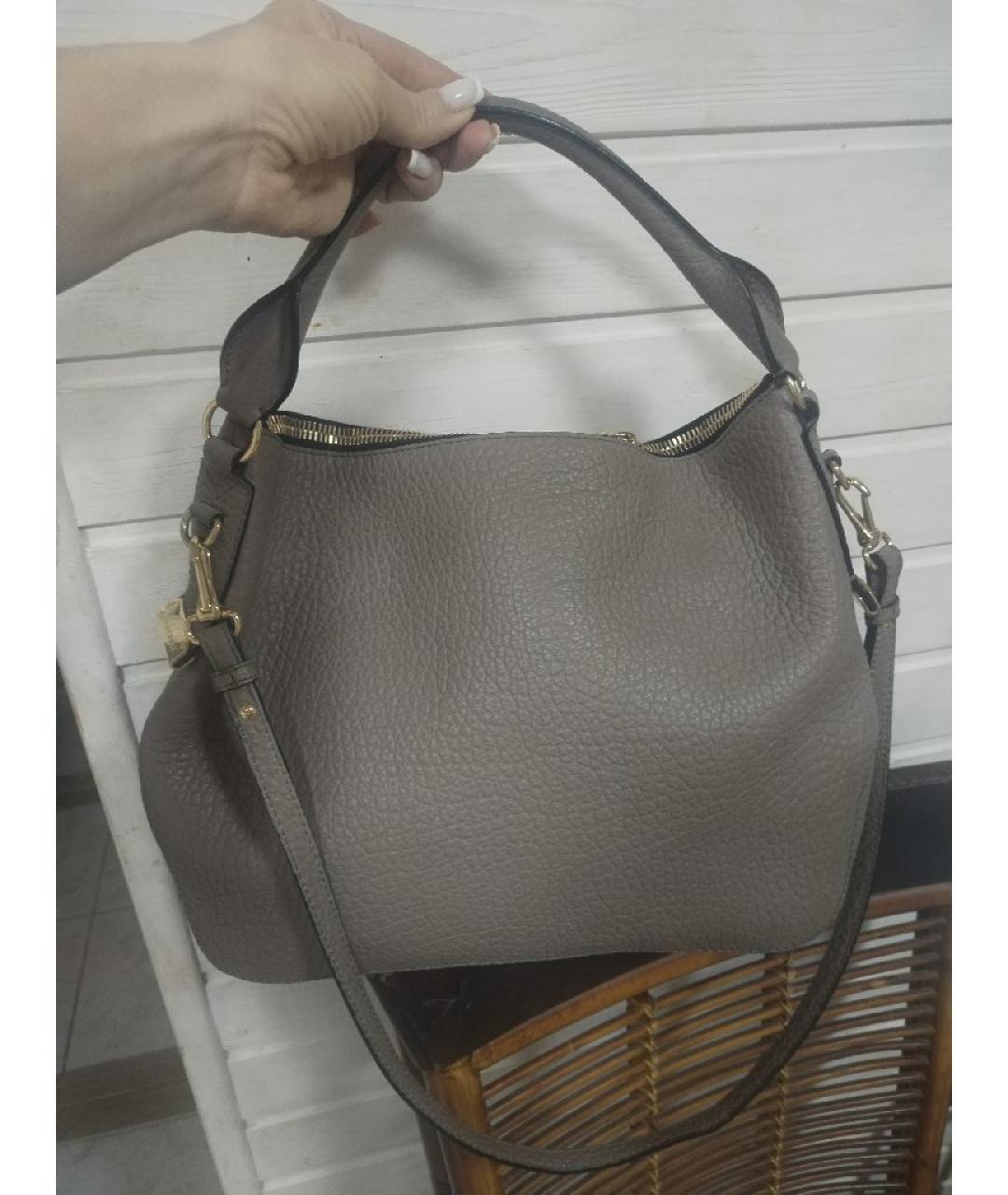 BURBERRY Кожаная сумка через плечо, фото 8