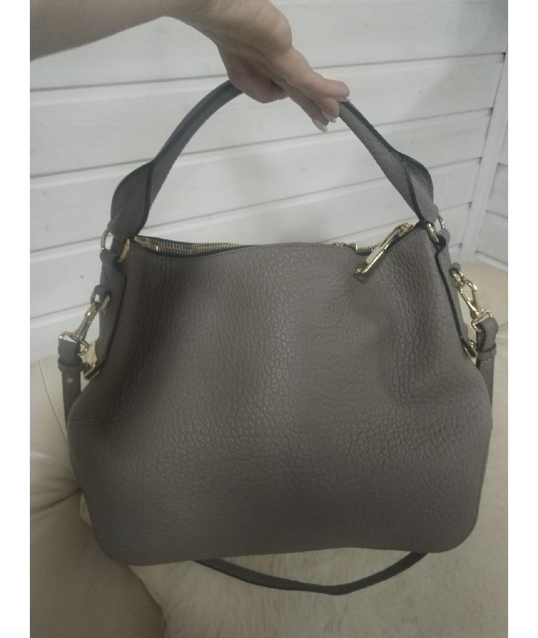 BURBERRY Кожаная сумка через плечо, фото 2