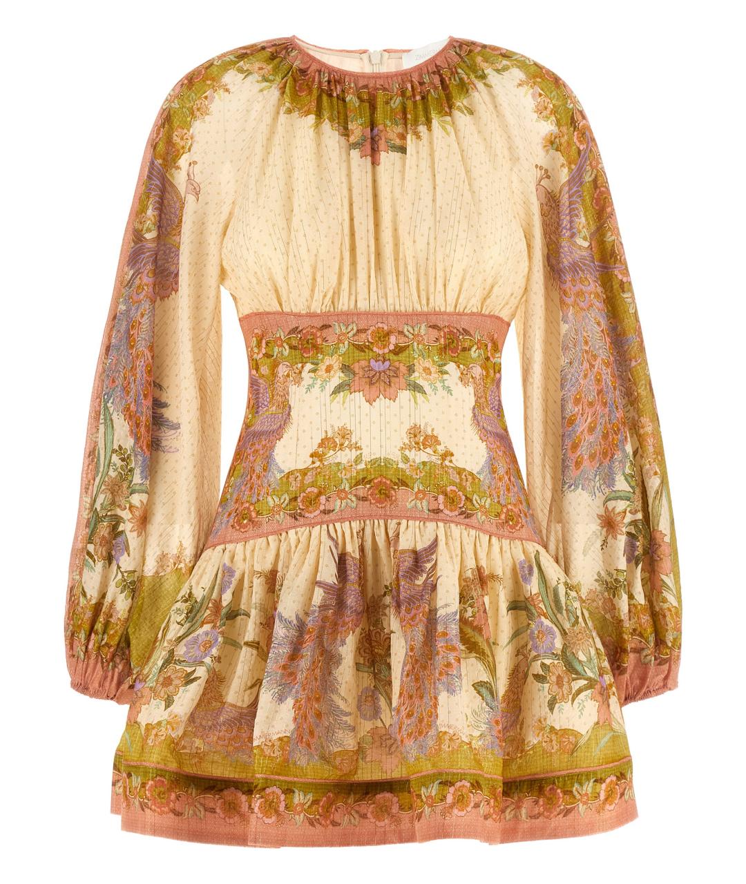 ZIMMERMANN Мульти хлопковое коктейльное платье, фото 1