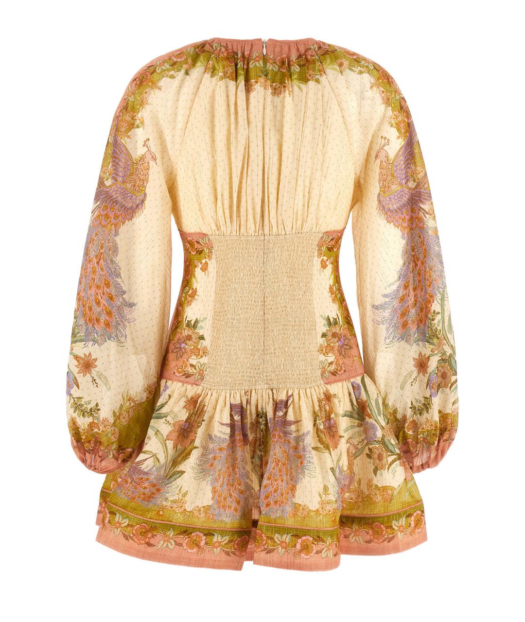 ZIMMERMANN Мульти хлопковое коктейльное платье, фото 2