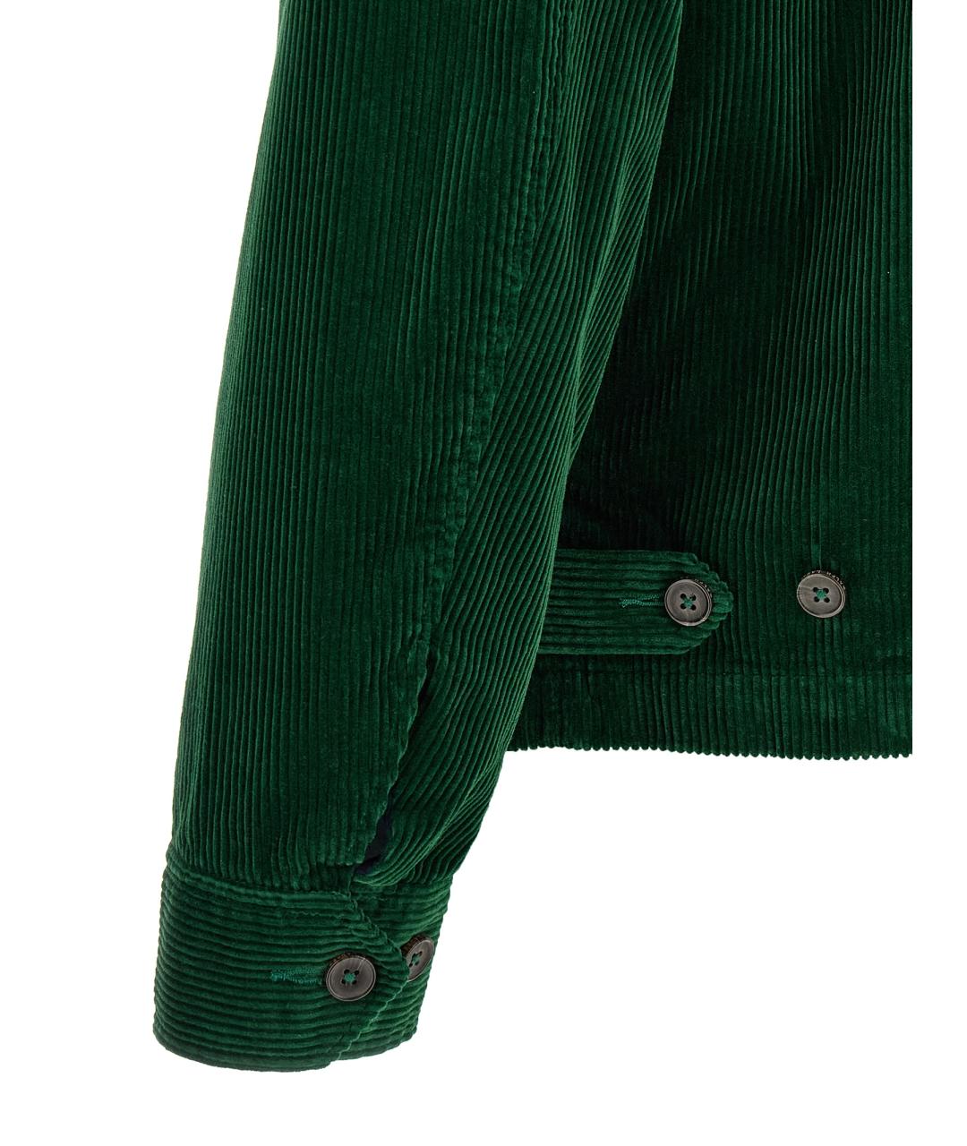 POLO RALPH LAUREN Зеленая хлопковая куртка, фото 4