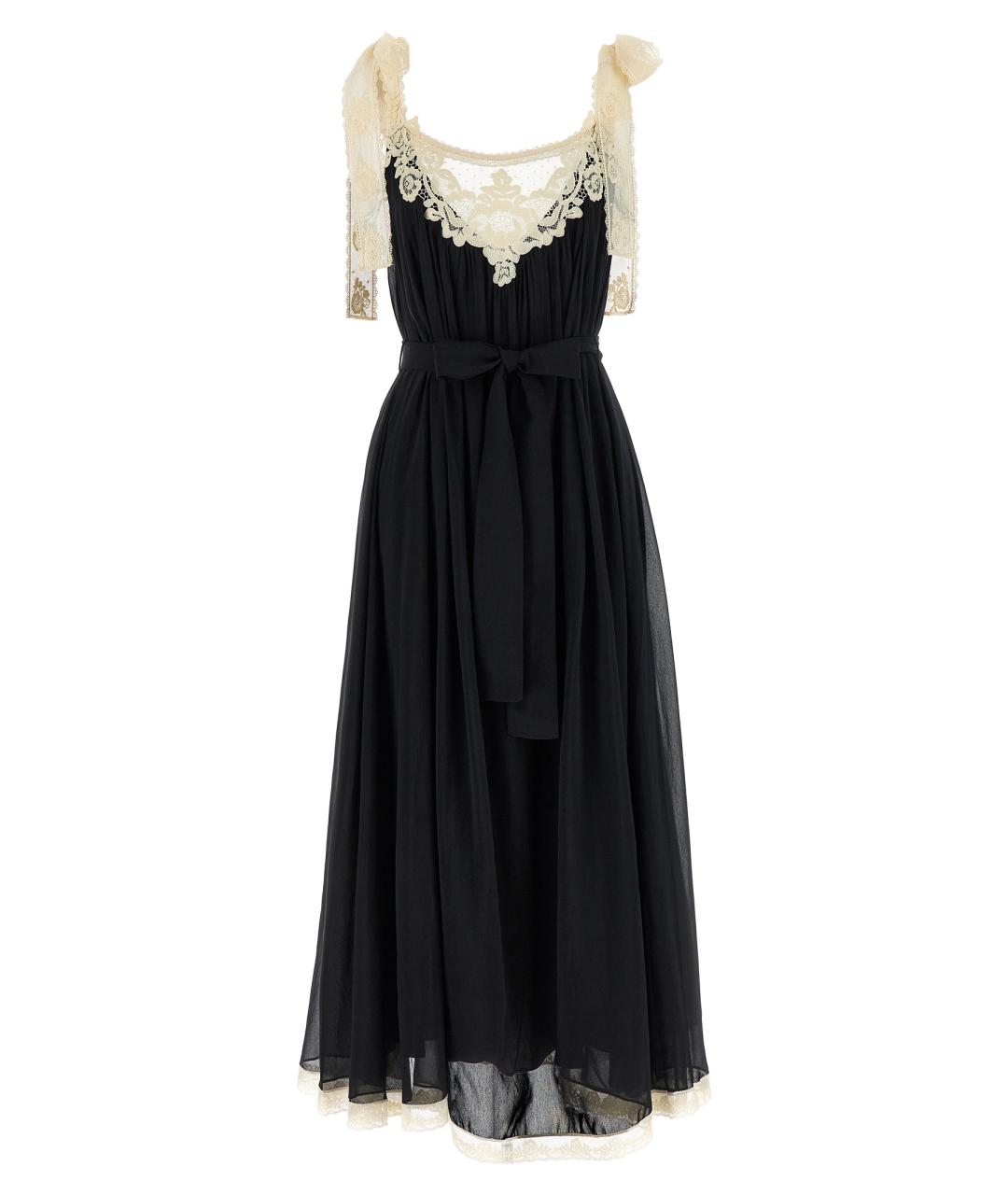ZIMMERMANN Черное хлопковое платье, фото 1