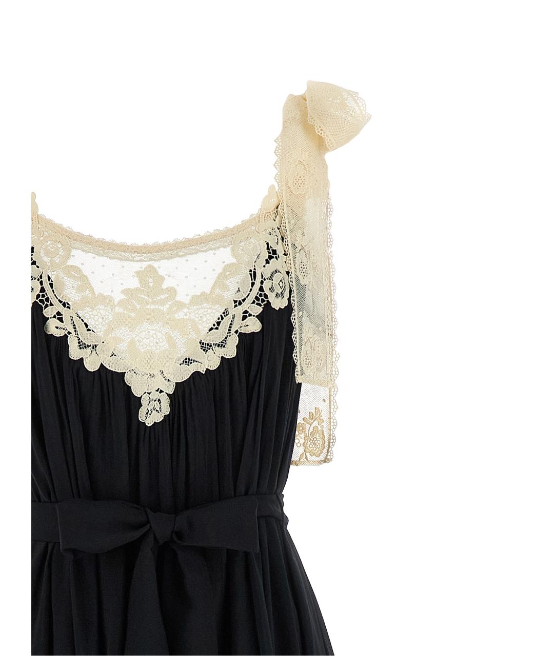 ZIMMERMANN Черное хлопковое платье, фото 3