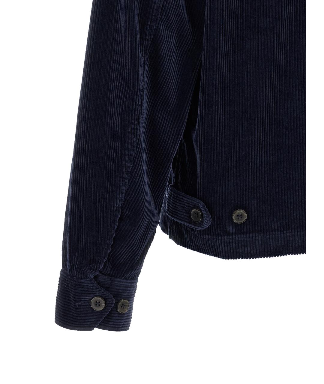 POLO RALPH LAUREN Темно-синяя хлопковая куртка, фото 4