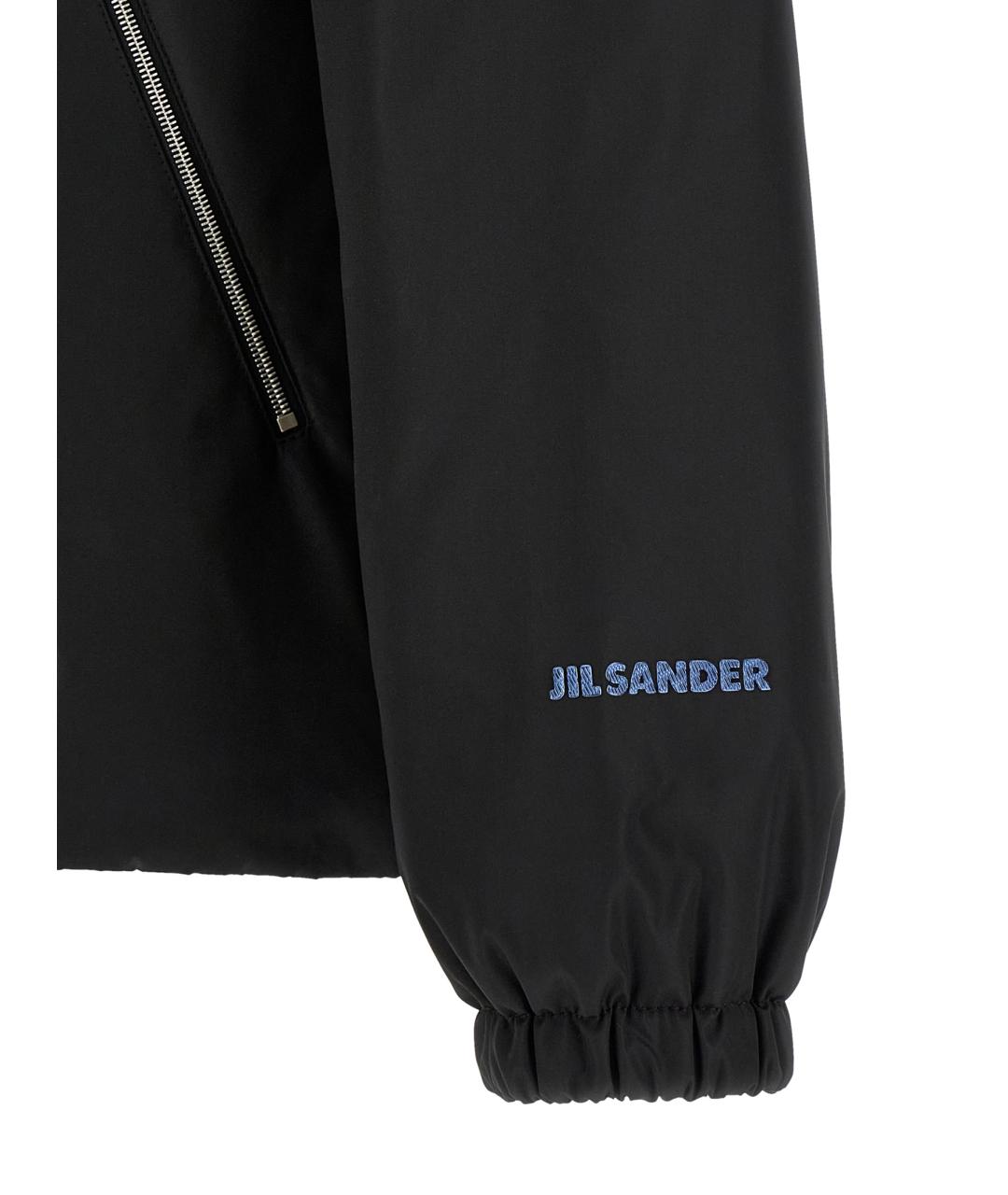 JIL SANDER Черная полиэстеровая куртка, фото 4