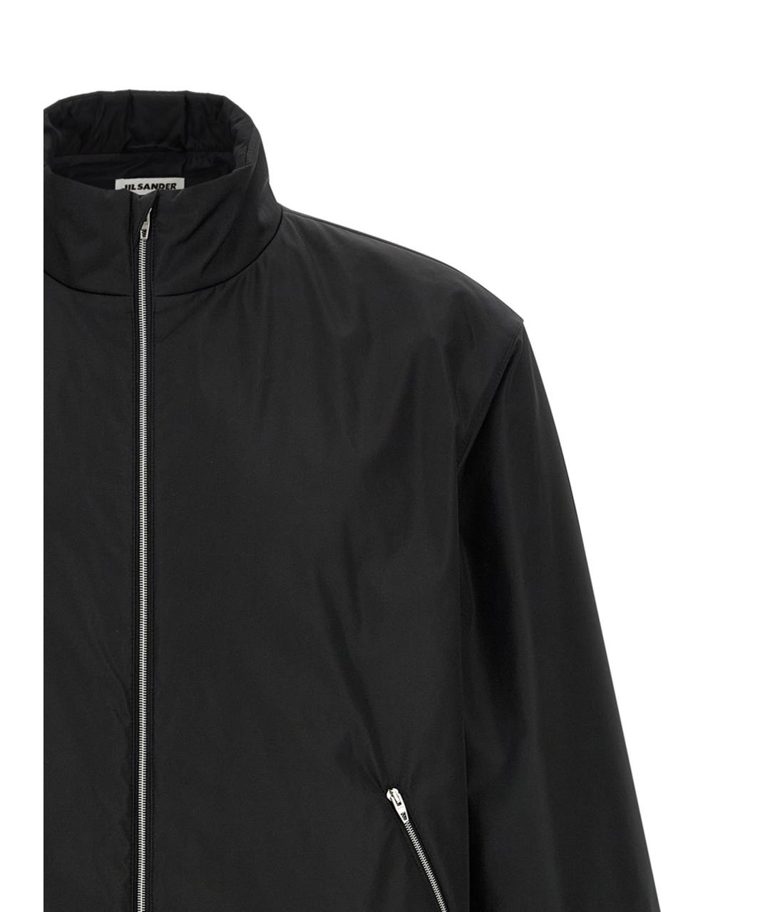 JIL SANDER Черная полиэстеровая куртка, фото 3