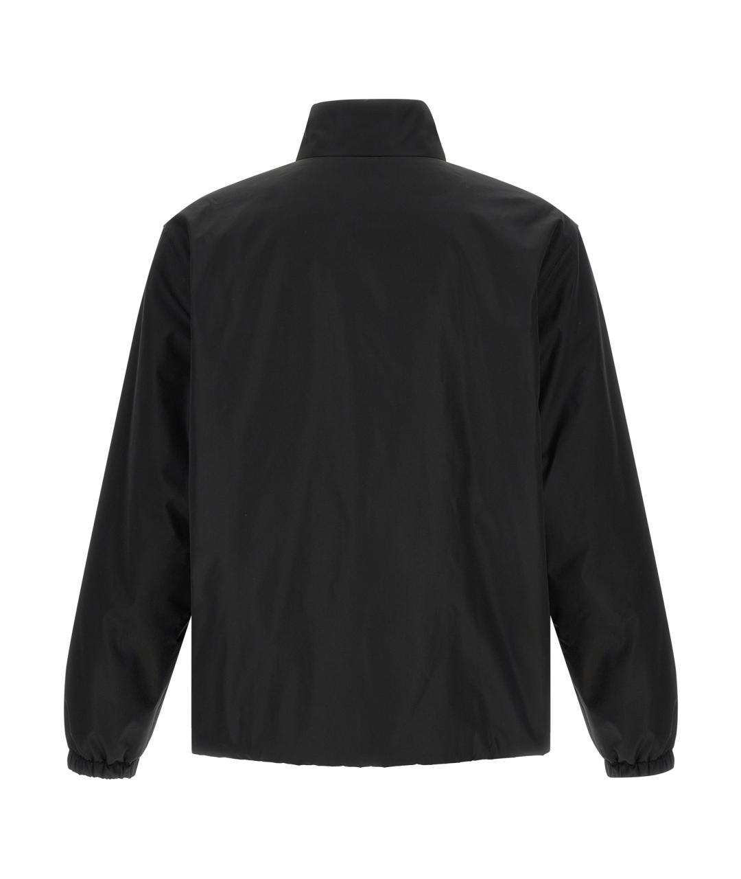 JIL SANDER Черная полиэстеровая куртка, фото 2