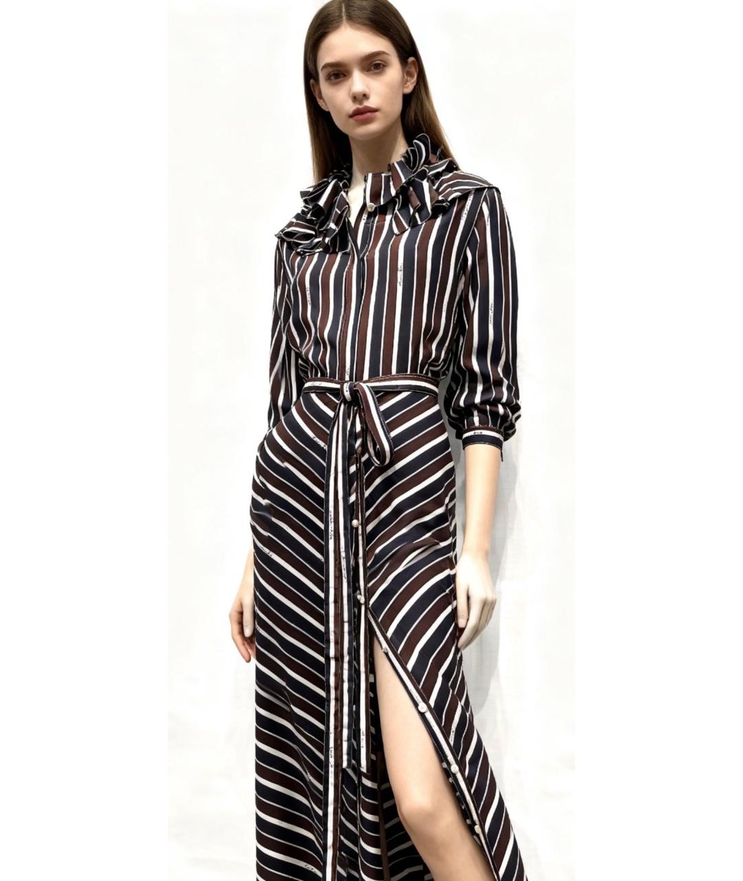 NINA RICCI Шелковый костюм с юбками, фото 8
