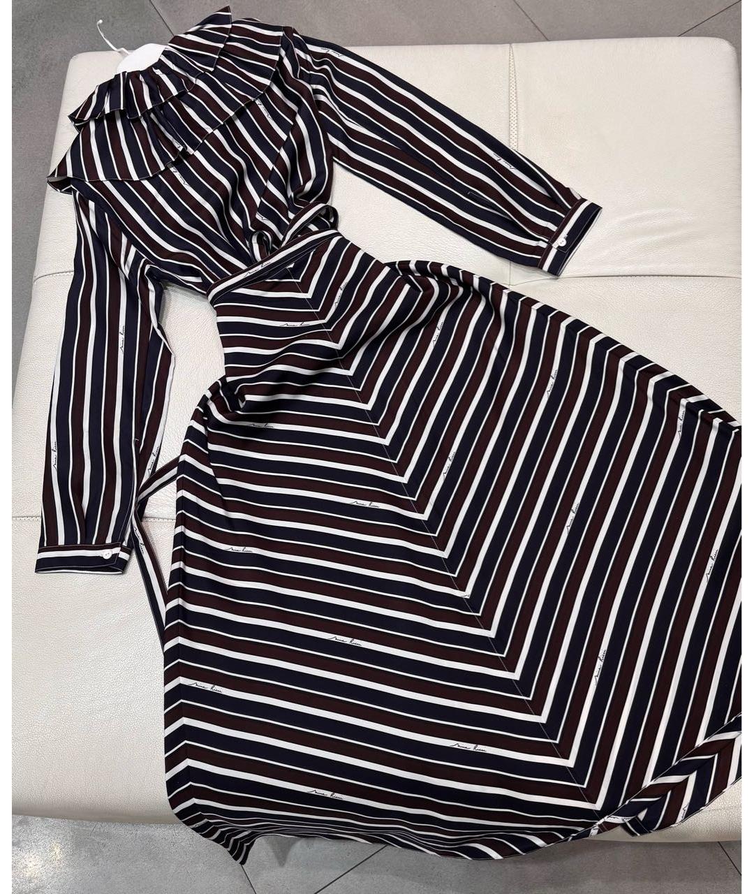 NINA RICCI Шелковый костюм с юбками, фото 3