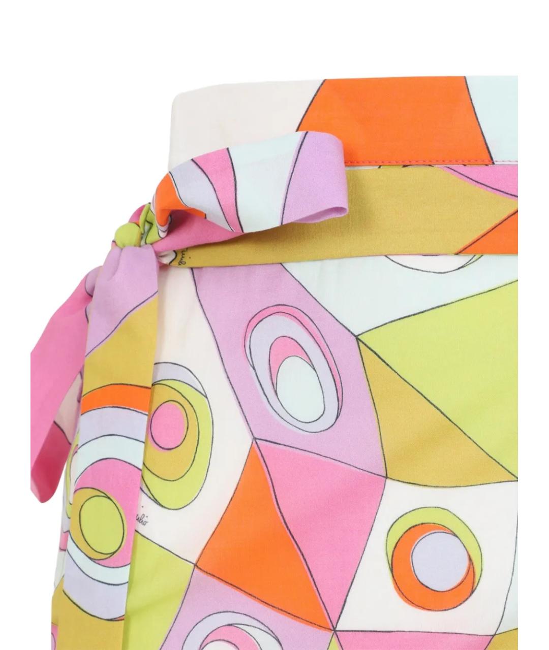 EMILIO PUCCI Мульти юбка миди, фото 3