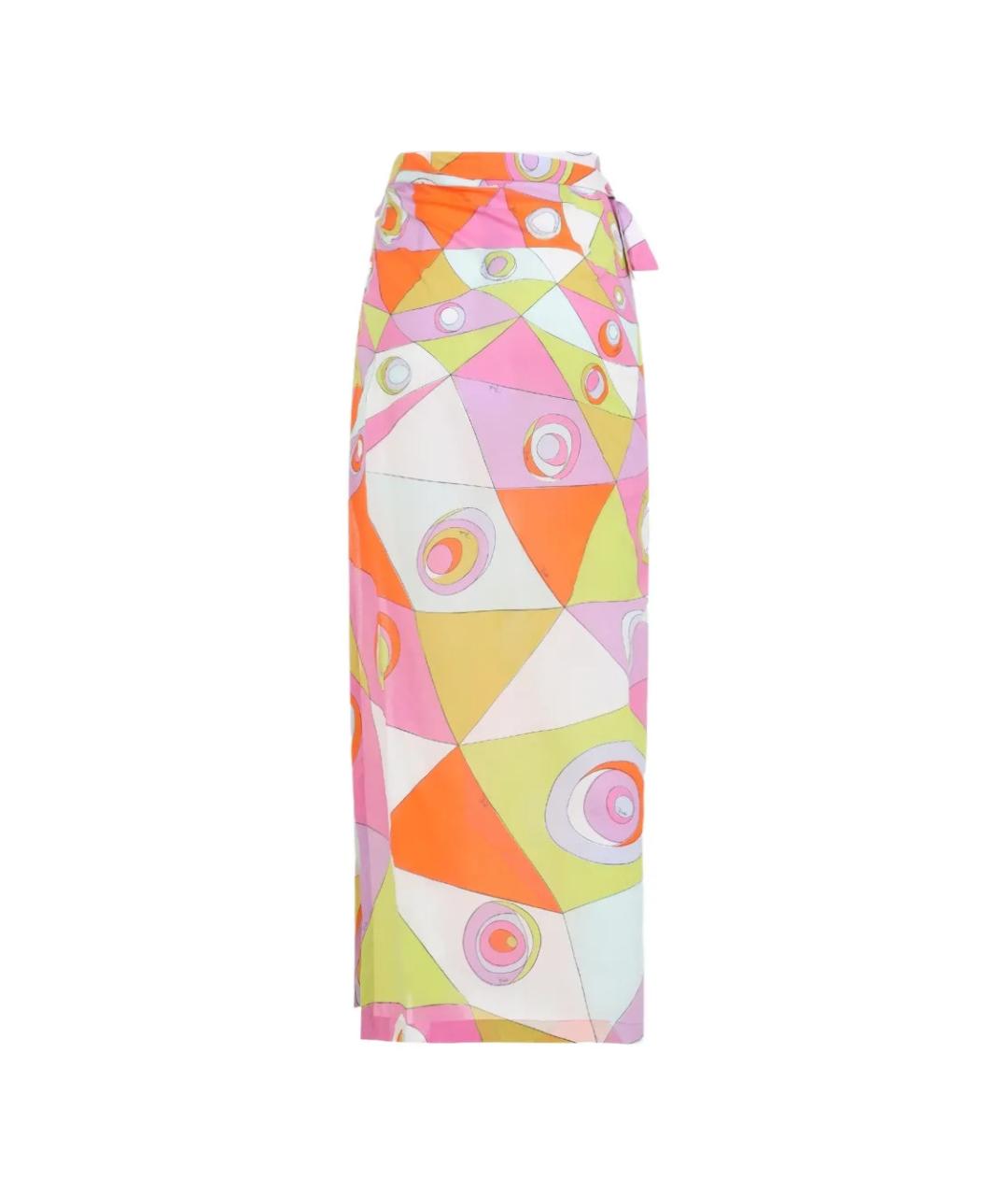 EMILIO PUCCI Мульти юбка миди, фото 2