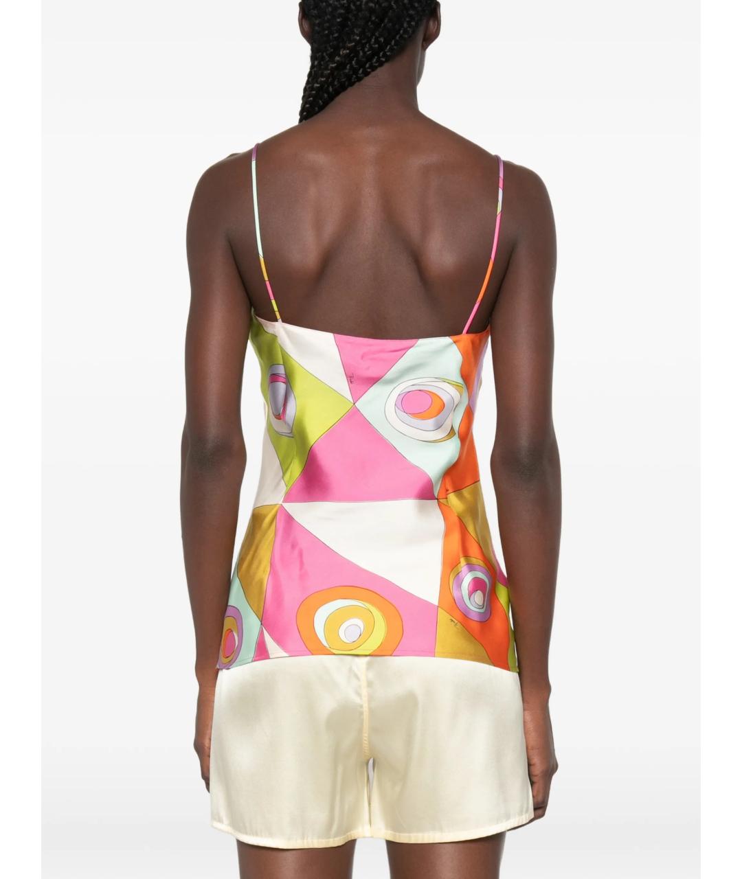 EMILIO PUCCI Мульти майка, фото 4