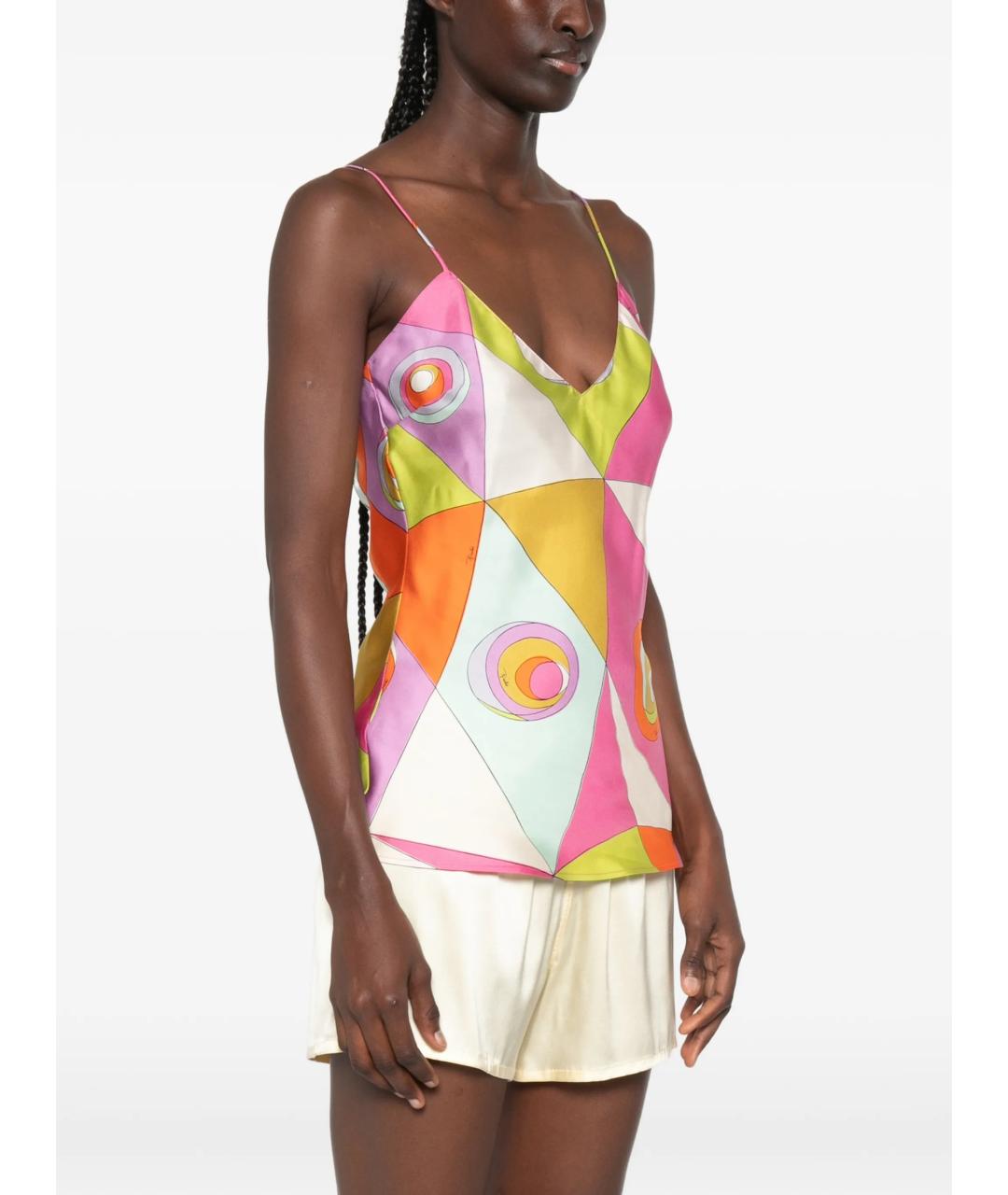EMILIO PUCCI Мульти майка, фото 3