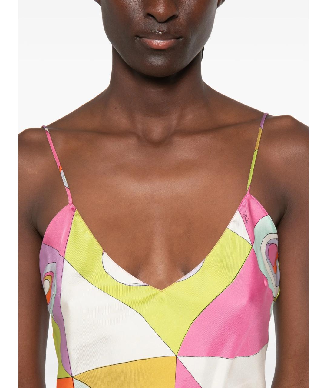 EMILIO PUCCI Мульти майка, фото 5