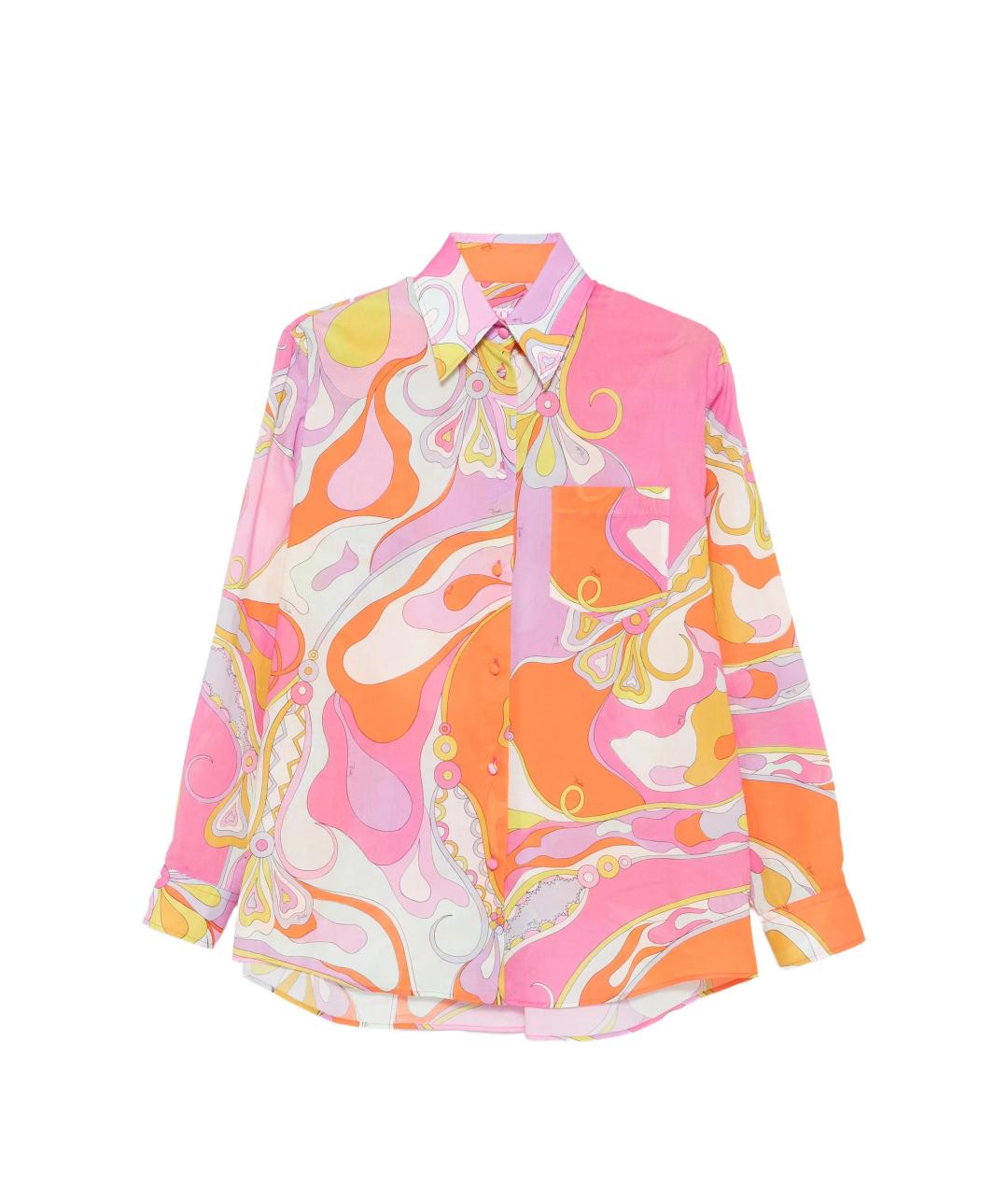 EMILIO PUCCI Мульти рубашка, фото 1