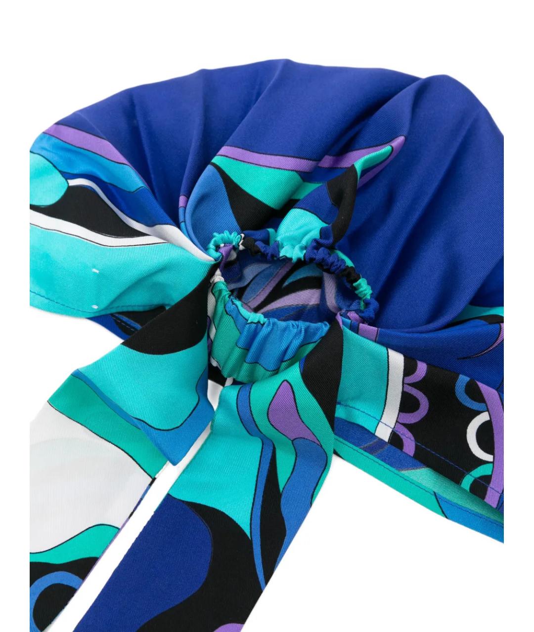 EMILIO PUCCI Синяя повязка на голову, фото 3