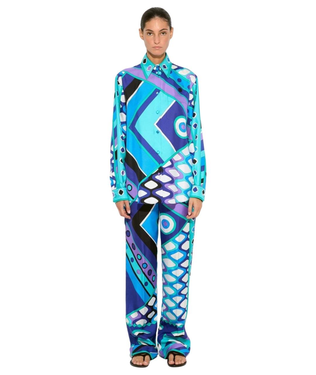 EMILIO PUCCI Мульти рубашка, фото 2