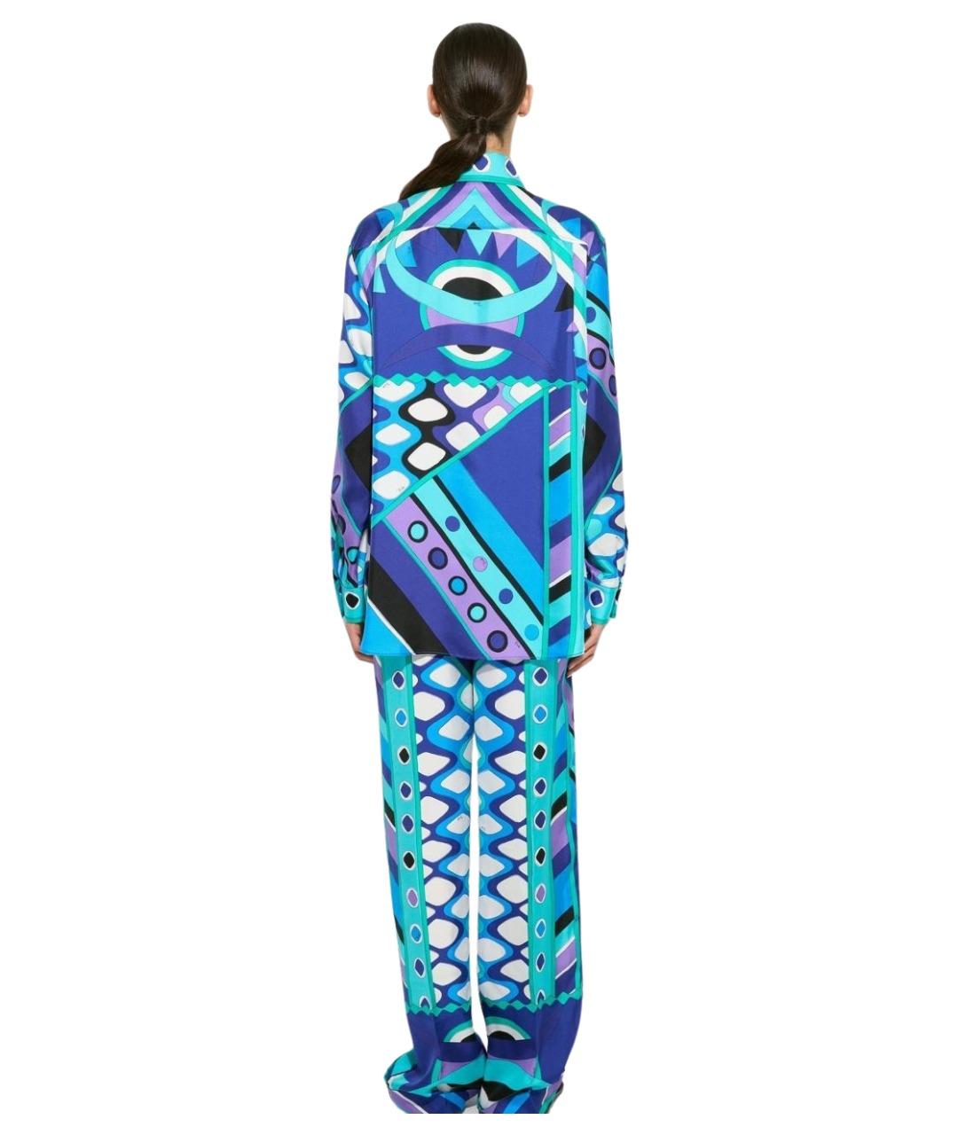 EMILIO PUCCI Мульти рубашка, фото 4