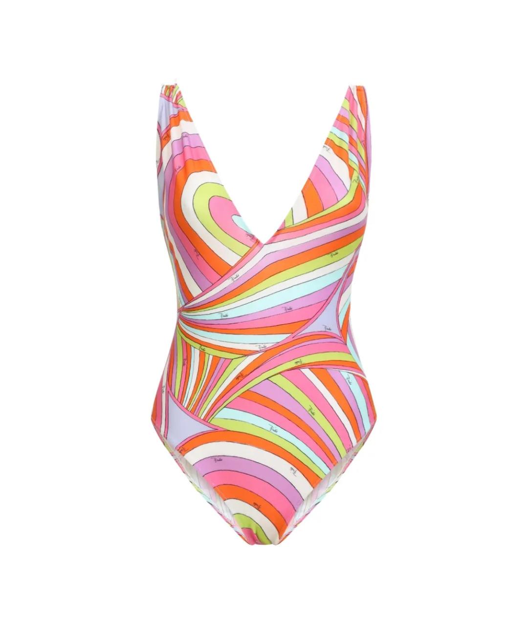 EMILIO PUCCI Мульти купальник, фото 1